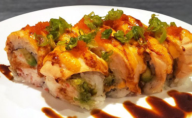 Baked Salmon Roll